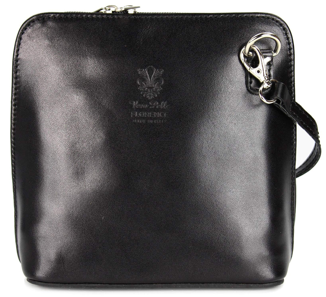 Belli italienische Ledertasche Damen Umhängetasche klein Handtasche Schultertasche Abendtasche in sc