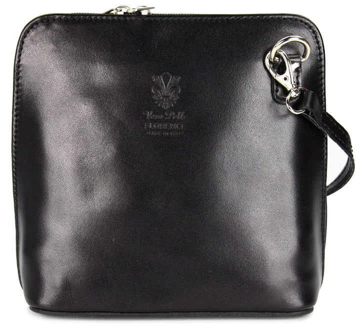 Belli italienische Ledertasche Damen Umhängetasche klein Handtasche Schultertasche Abendtasche in sc