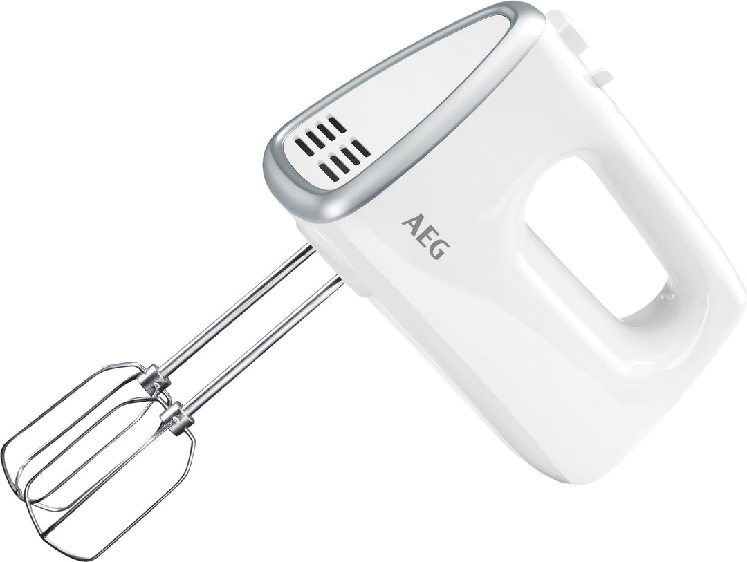 AEG HM 3330 Handmixer / 5 variable Geschwindigkeitsstufen / Turbo-Funktion für Höchstleistung / Ausw