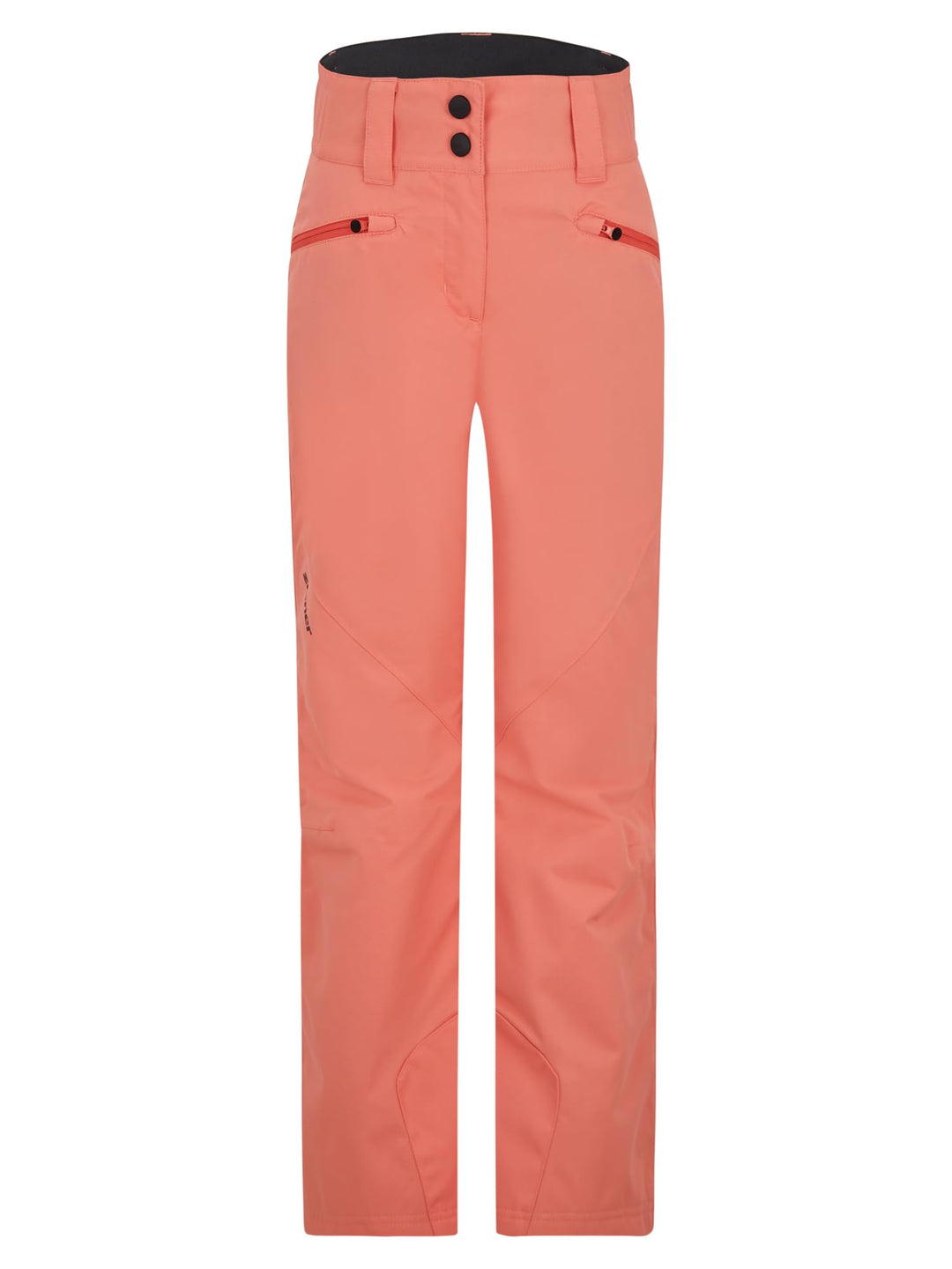 Ziener Mädchen Ski-Hose, Schnee-Hose | wasserdicht, Winddicht, warm Alin, 104 Vibrant Peach Stru