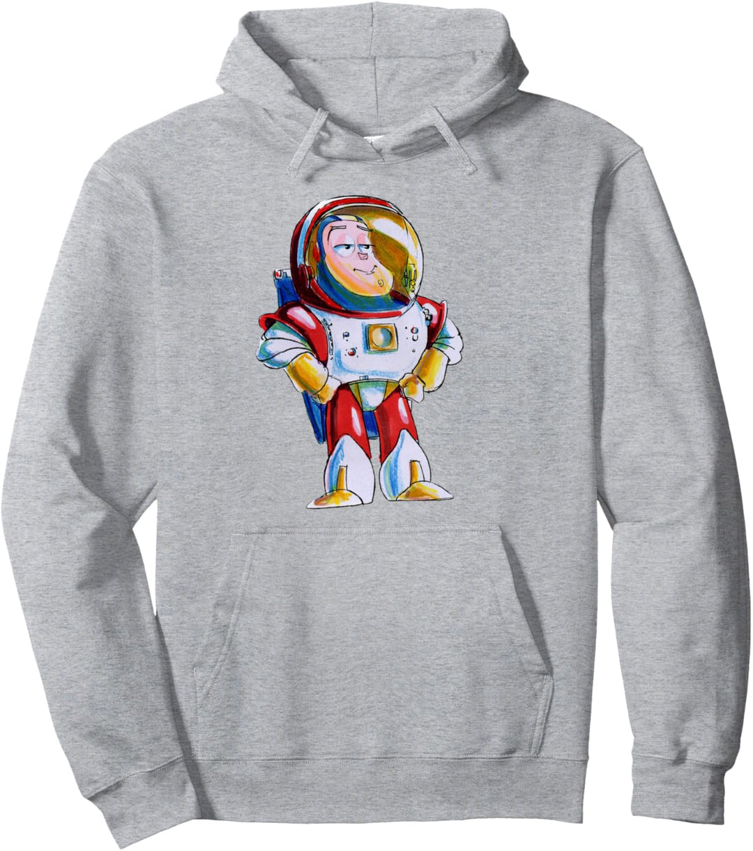 Disney Pixar Toy Story Buzz Lightyear Sketch Pullover Hoodie
