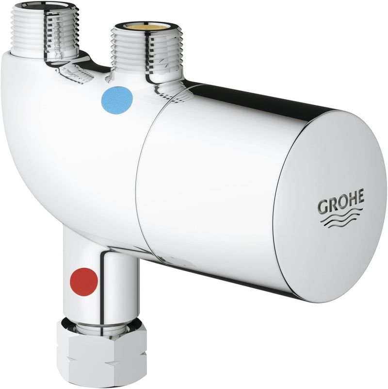 GROHE Grohtherm Micro - Thermischer Verbrühschutz/Untertischthermostat (thermische Desinfektion, 15-