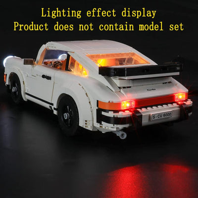 GEAMENT LED-Licht-Set für 2021 Porsche 911 – kompatibel mit Lego 10295 Creator Expert Modell (Lego S