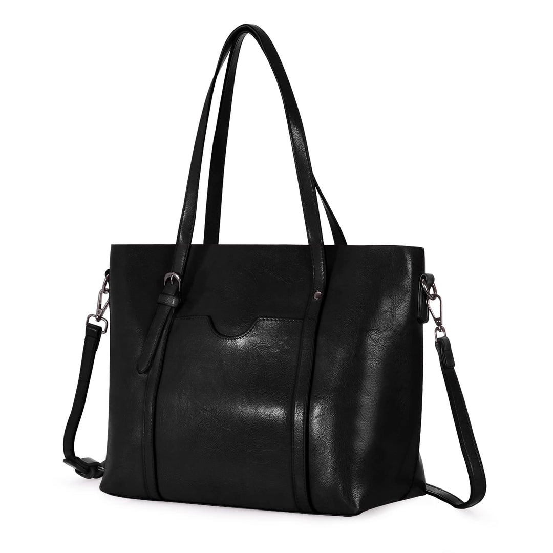 HAWEE Damen Crossbody Handtasche Grosse Shopper Umhängetasche Kunstleder Tote Schultertasche Mode He