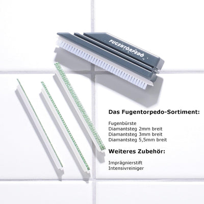 Fugentorpedo MTG B.NK.3-3-60 reiniger 3 x Ersatzschleifstege 3 mm