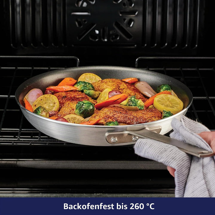 Tramontina 80114/535DS Professionelle Aluminium-Bratpfanne, antihaftbeschichtet, 25,4 cm, NSF-zertif