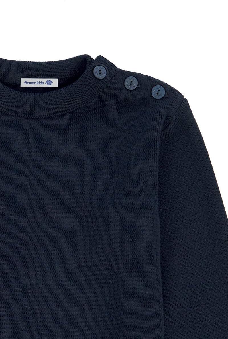 Armor Lux Jungen Pullover 104 Blau (300 Navire), 104 Blau (300 Navire)