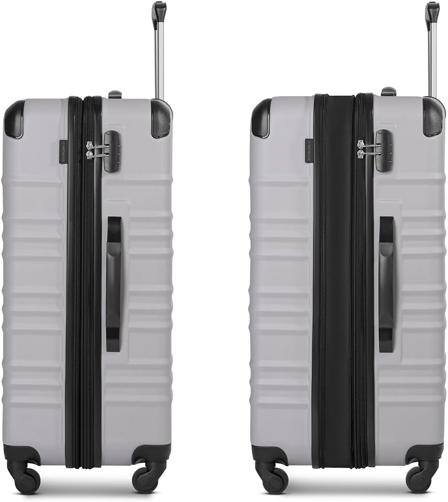 WENGER Check-in Koffer für Damen und Herren | grosser XL Trolley 51 x 30 x 75 cm aus hochwertigem, s