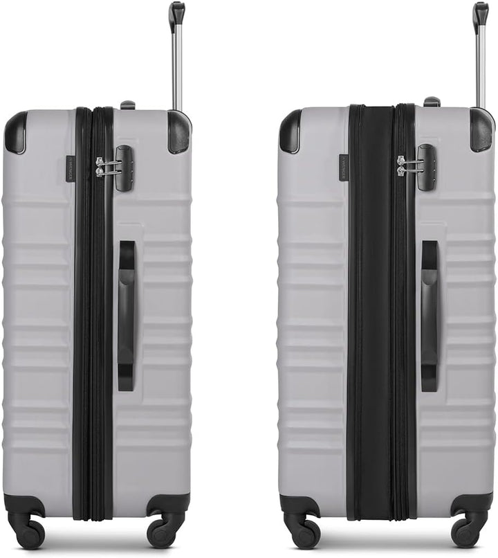 WENGER Check-in Koffer für Damen und Herren | grosser XL Trolley 51 x 30 x 75 cm aus hochwertigem, s