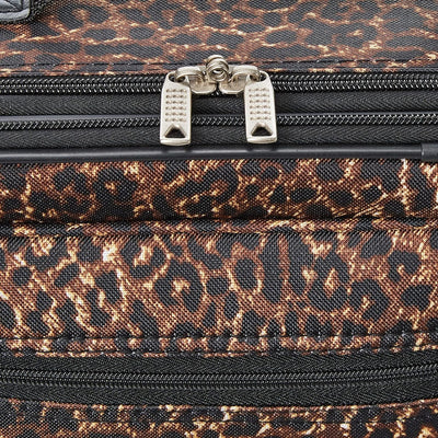 Rockland Fashion Softside Gepäck-Set, aufrecht stehend, Leopard, Einheitsgrösse, Fashion Softside Ge