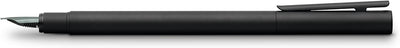 Faber-Castell 342300 - Füller Neo Slim Metall, Federbreite M, schwarz Federbreite M schwarz, Federbr