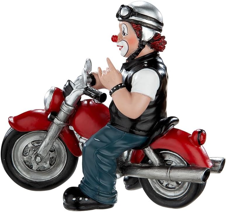 Gildeclown Biker - Geschenke für Männer - Motorradfahrer Glücksbringer 11 cm 03 Gildeclown - Heavy B