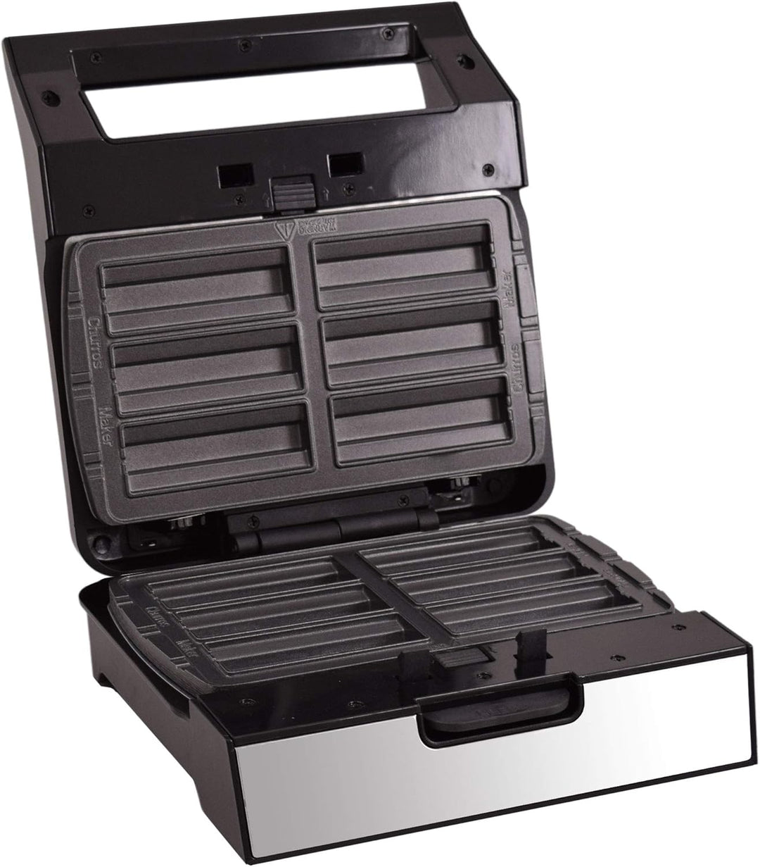 Syntrox Germany Krapfen Maker Churros Maker MM-1400W Churros mit herausnehmbaren Backplatten