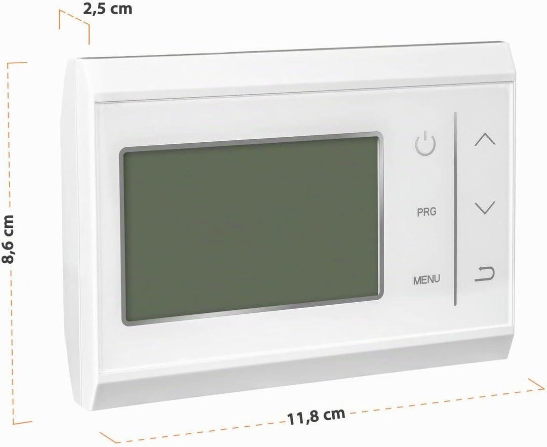 868MHz Funk-Thermostat/Raumregler Set, Sender mit Batteriebetrieb (2X AAA), Tuya Smart App für Smart