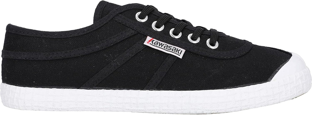 Kawasaki Unisex Sneaker Original Canvas 41 EU 1001s Black Solid, 41 EU 1001s Black Solid