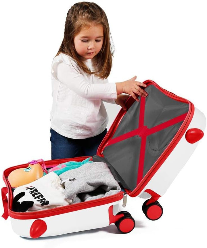 Movom Happy Time Kinder-Koffer Mehrfarbig 50x38x20 cms Hartschalen ABS Kombinationsschloss 34L 2,1Kg