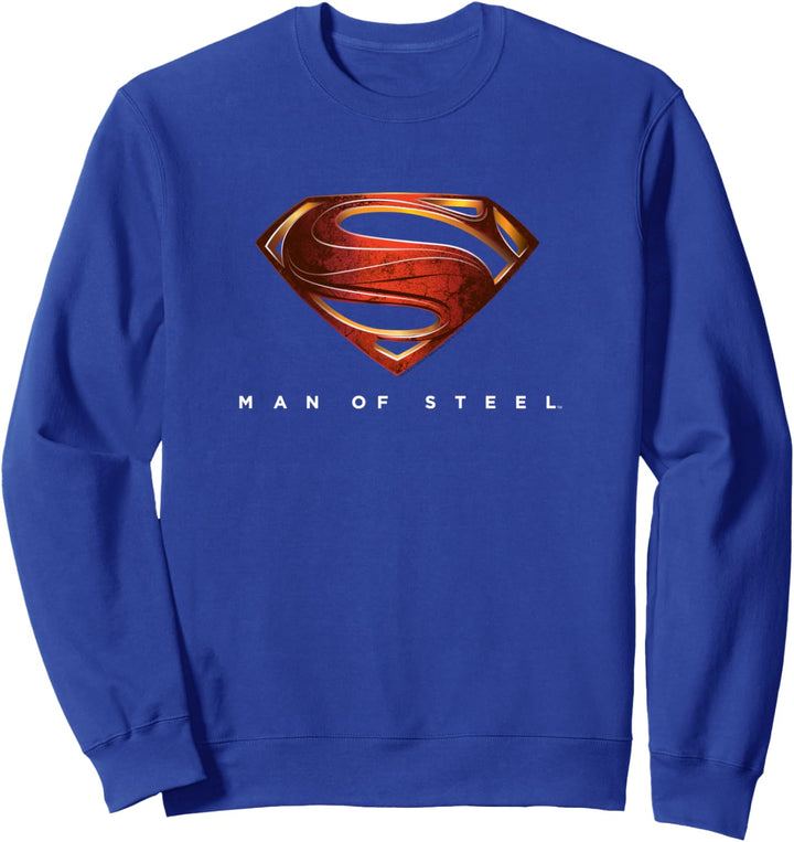 Superman Man of Steel New Logo Sweatshirt