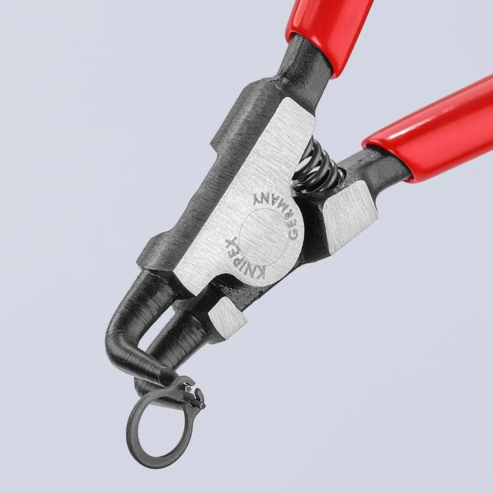 Knipex Sicherungsringzange für Aussenringe auf Wellen schwarz atramentiert, mit Kunststoff überzogen