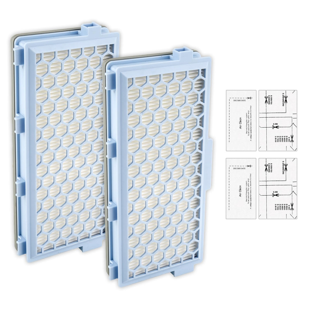 (4 Stück) Guard S1/ L1 Ersatz-HEPA-Filter Kompatibel mit Miele Guard S1/ L1, Compact C1 & C2/ Comple