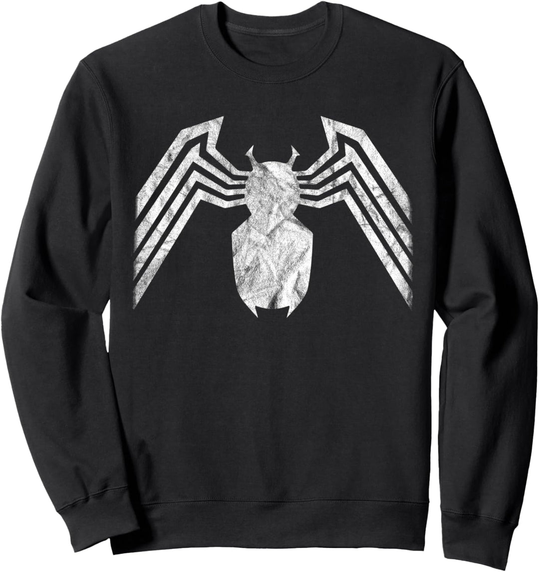 Marvel Venom Emblem White Sweatshirt