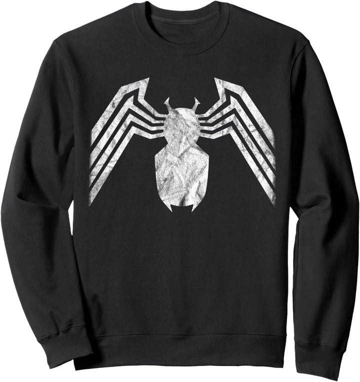 Marvel Venom Emblem White Sweatshirt