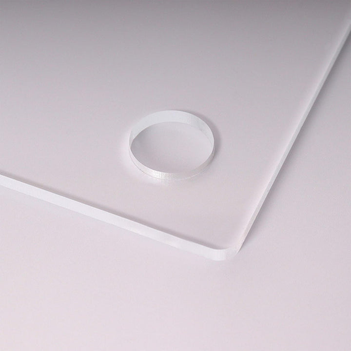 Queence | Hochwertiger Tröpfchenschutz aus Acrylglas zum Aufhängen | Hustenschutz für Empfangsbereic