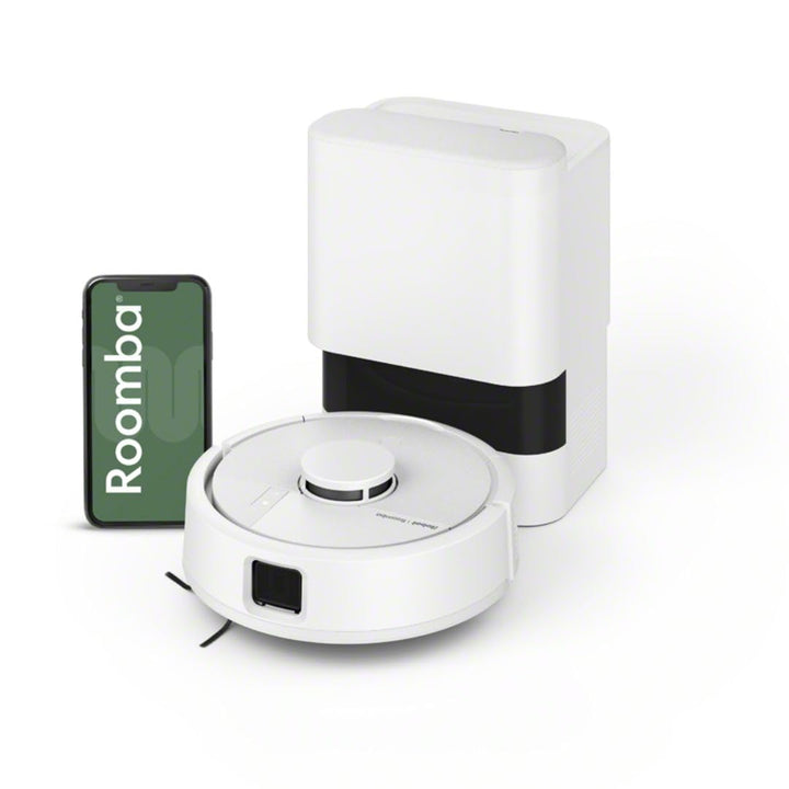iRobot Roomba® Mini Saug- & Wischroboter + AutoEmpty™ Dock, Weiss, Weiss