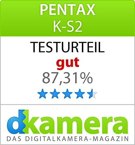 Pentax K-S2 Spiegelreflexkamera (20 Megapixel, 7,6 cm (3 Zoll) LCD-Display, Full-HD-Video, Wi-Fi, GP