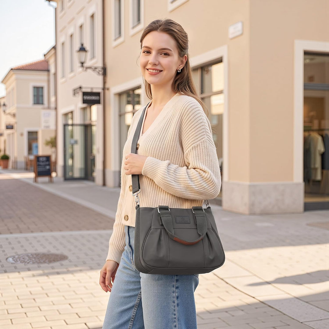DORRISO Umhängetasche Damen Handtasche Reise Schultertasche Leicht Umhängetaschen Arbeit Täglich Url