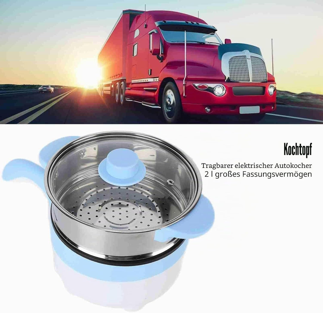 Kochtopf Stir Fry 2L Elektrischer Hot Pot Truck Elektrische Bratpfanne Edelstahl Elektrischer Dampfg