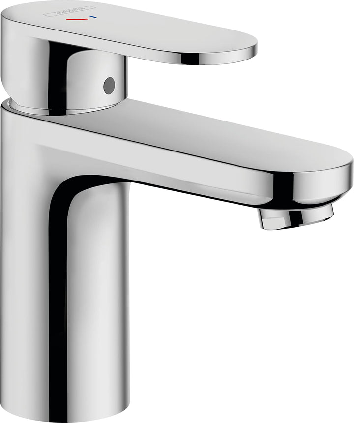 hansgrohe Waschtischarmatur Vernis Blend, Wasserhahn Bad mit Auslauf Höhe 70 mm, mit Zugstange, Bada