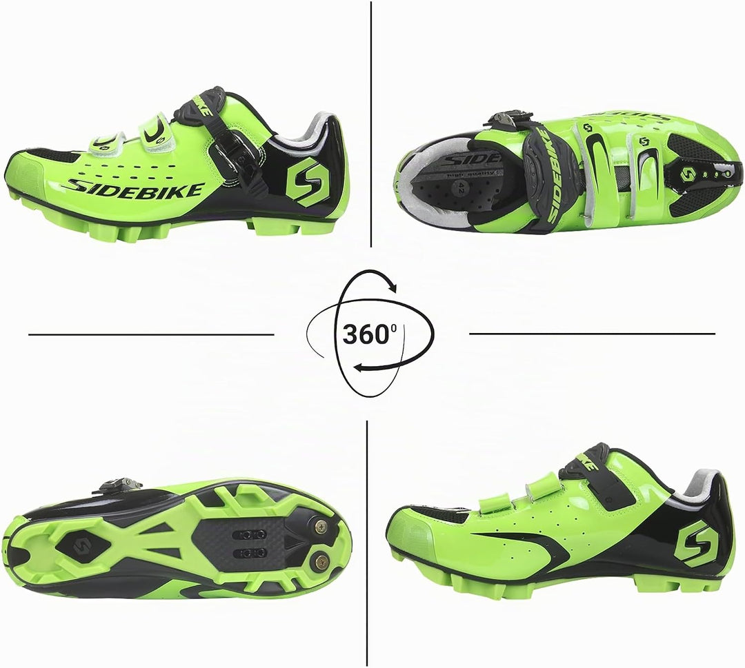 Fahrradschuhe MTB Radsportschuhe Herren/Damen Professionelle Mountainbike-Schuhe Kompatible SPD-Peda