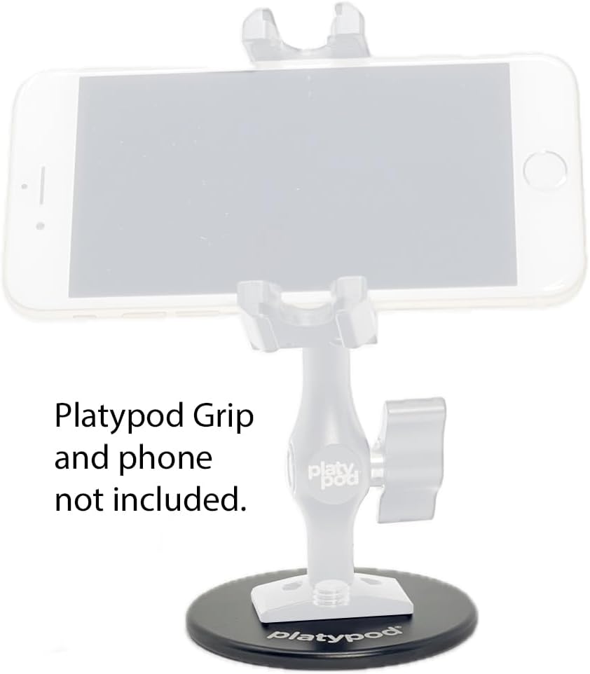 Platypod® Basic - Grundplatte zur Verwendung mit Platypod® Grip Phone Mount