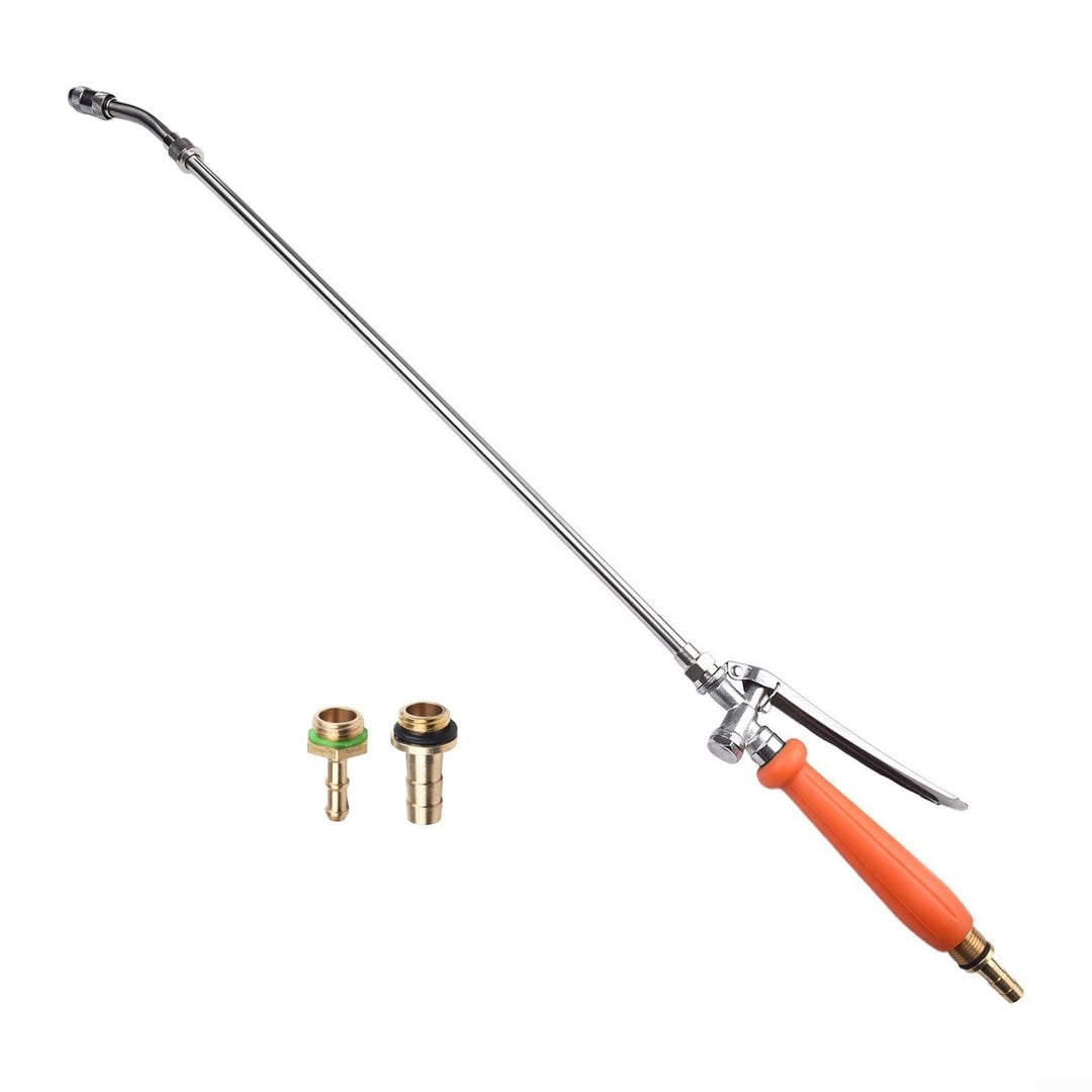 QOXEZY Teleskop-Sprühlanze, Edelstahl-Sprühstab, 0,6 cm und 0,95 cm, Messing-Widerhaken-Sprühstab, E