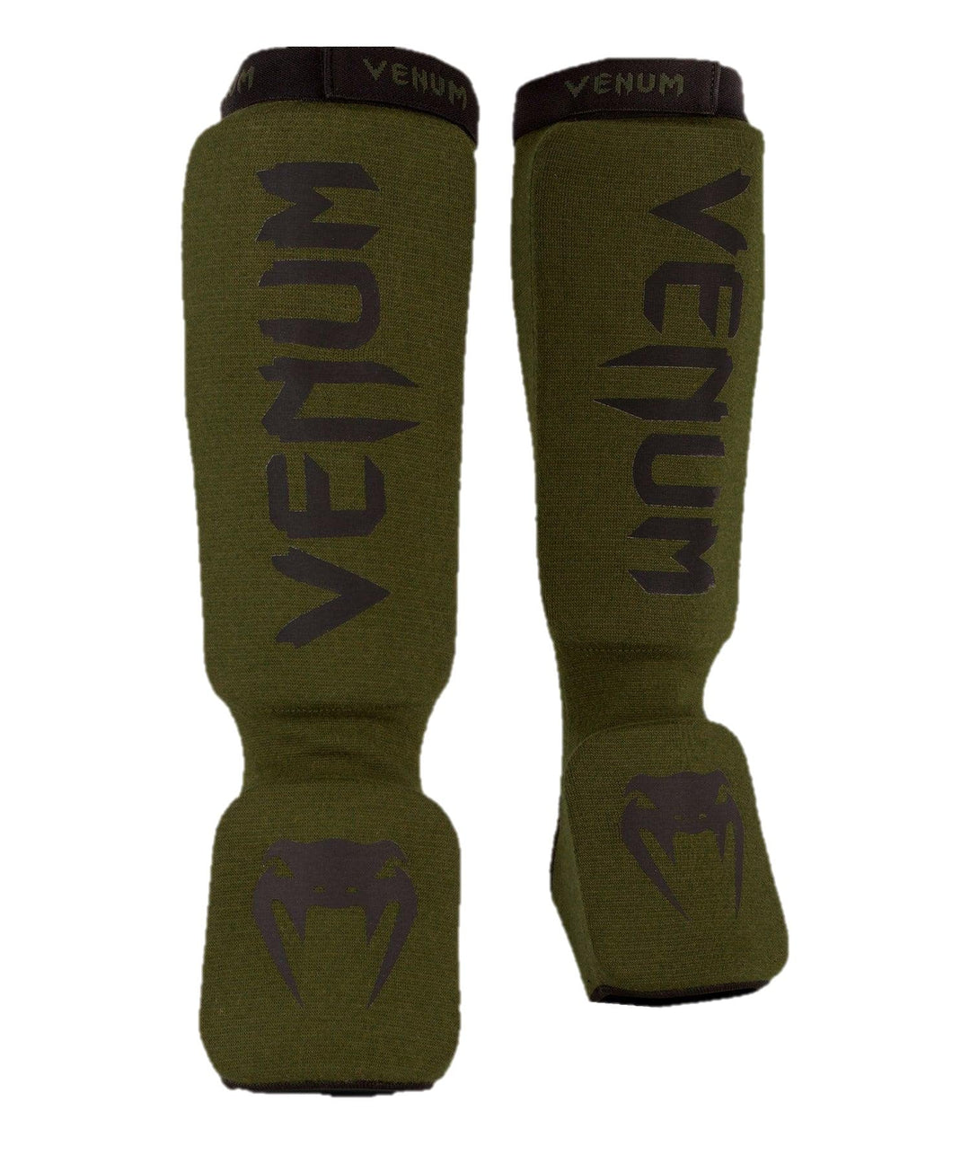 Kontact Schienbeinschützer Khaki/Schwarz XL, Khaki/Schwarz XL
