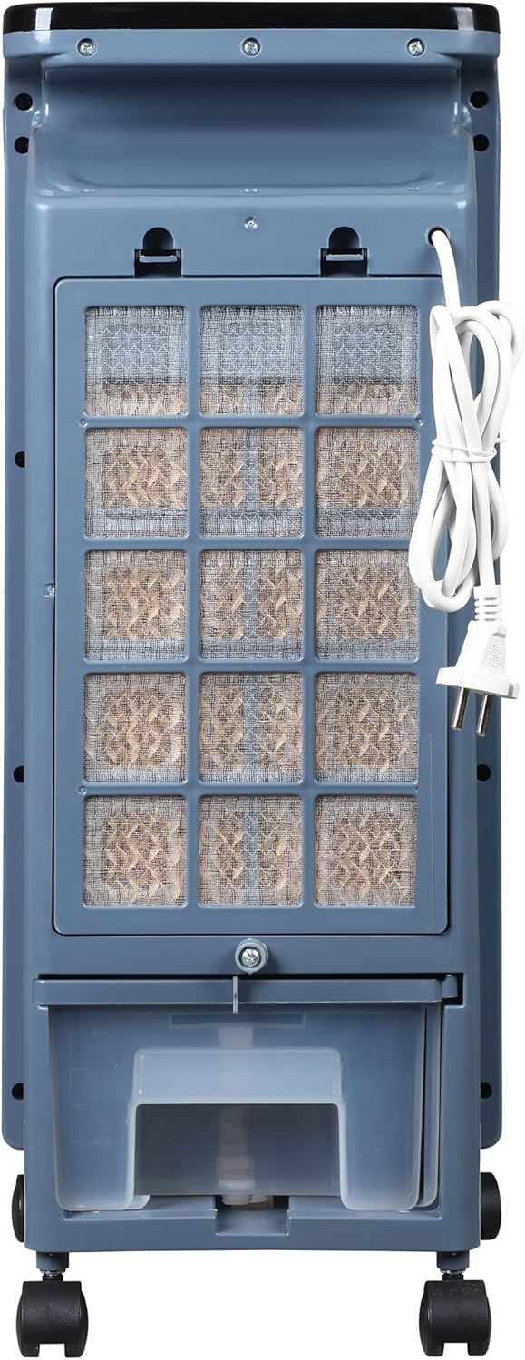Syntrox Germany 4 in 1 Luftkühler Luftbefeuchter Lufterfrischer und Ventilator mit Touch Panel und F