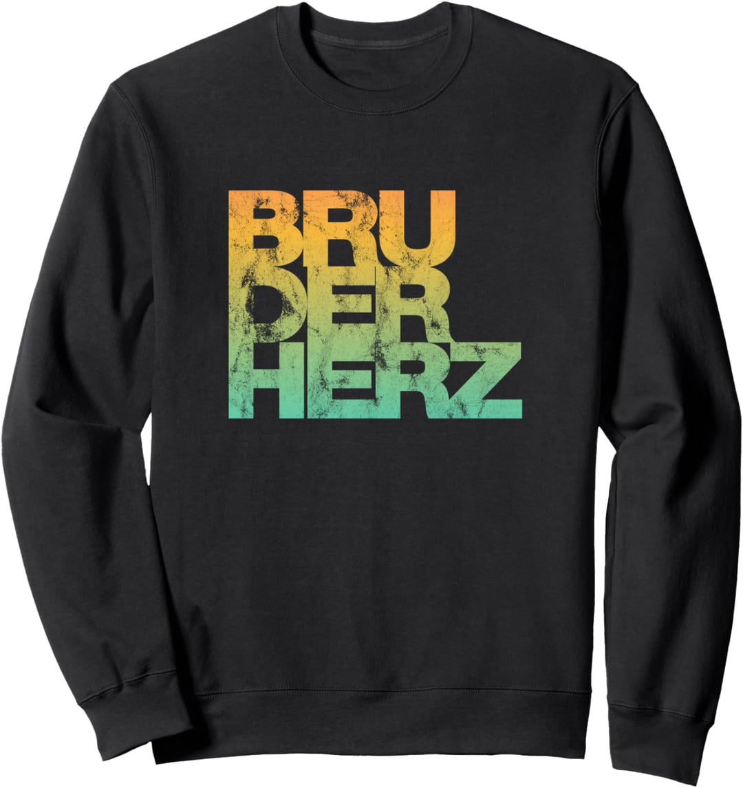 Schöne Idee für deinen Bruder. BRUDERHERZ Sweatshirt