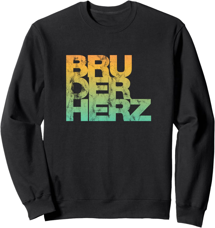 Schöne Idee für deinen Bruder. BRUDERHERZ Sweatshirt