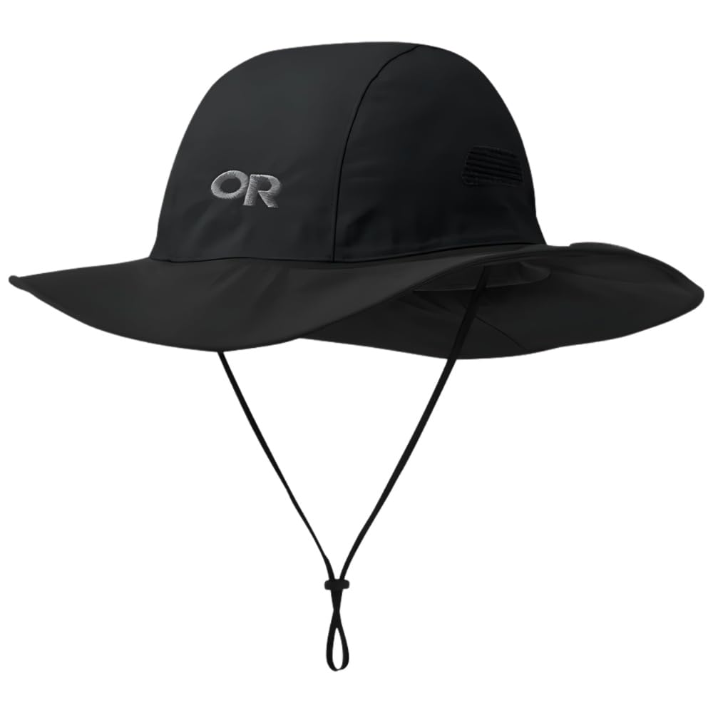 Outdoor Research Unisex Sombrero Seattle Regenhut S Schwarz, S Schwarz