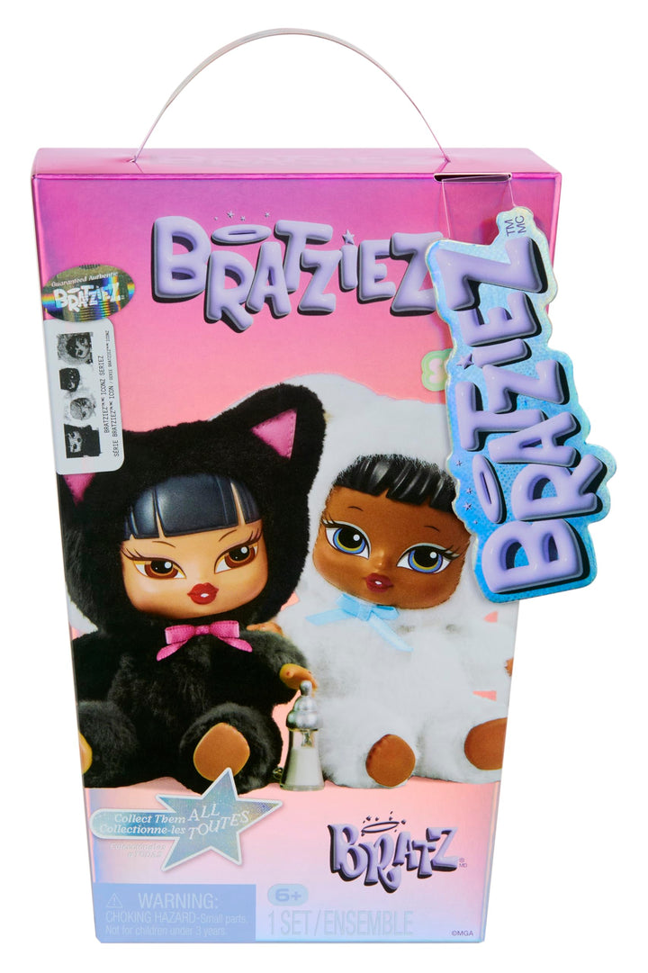 Bratz Bratziez Iconz Series Plush Blind Box - Enthält 1 Überraschungsfigur, Mit Clip-Anhänger und Zu