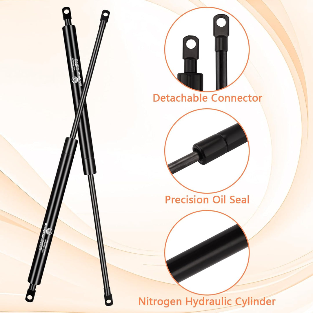 500MM 800N Gasdruckdämpfer mit 8mm Ösenköpfen Gasdruckfeder Hydraulische Kofferraum-gasfeder für Ott