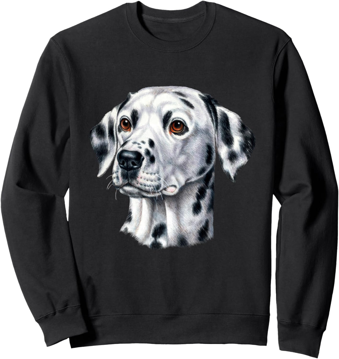 Hund Dalmatiner Welpenbild liebt Hunde Haustiere Sweatshirt