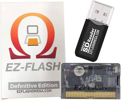 micompuTer EZ Flash Omega Definitive Edition EZ Flash Omega DE Spielkarte EZFlash für GBA GBA SP DS