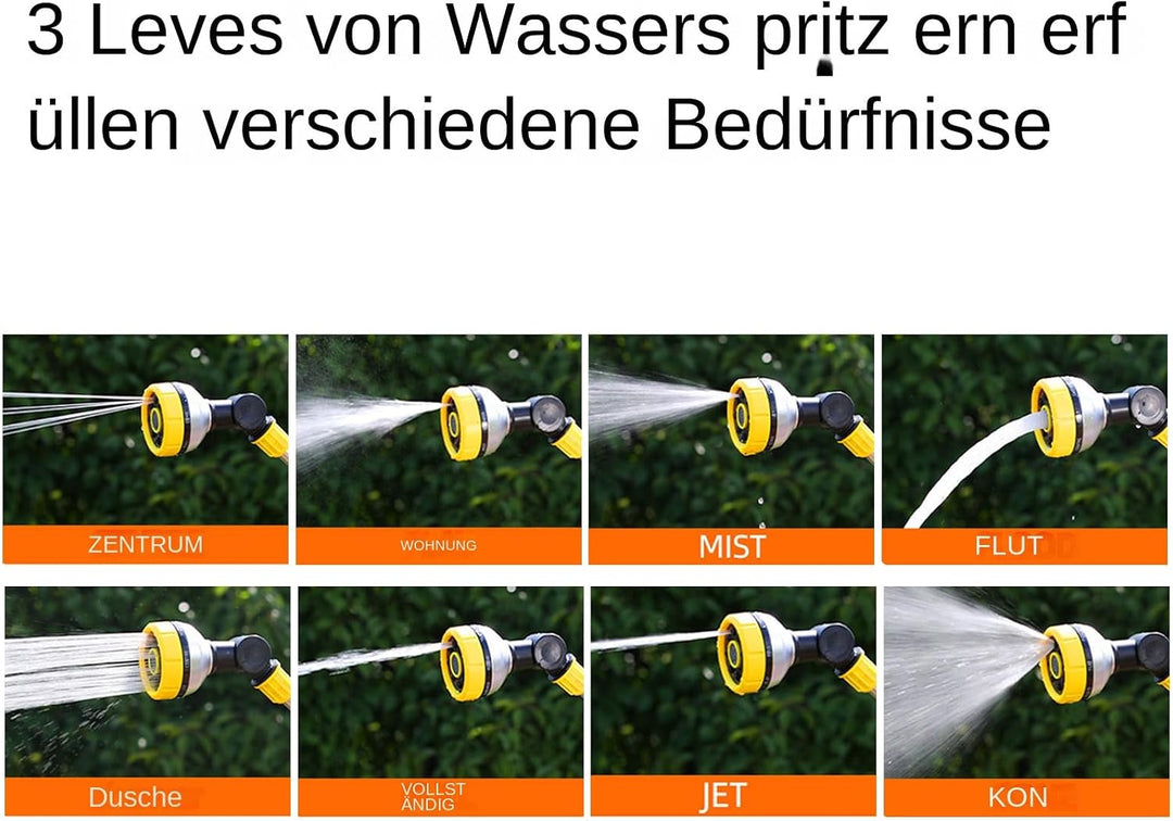 Water Wand, Water Nozzle, Portable Long Pole Design Ensures Adjustable, Powerful Spray, Durable Cons