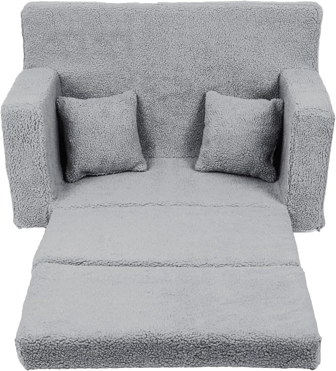 Flumi Personalisierte Kindercouch Kinder Sessel Sofa Schlafsofa jugendzimmer mit Gravur KINDERNAME S