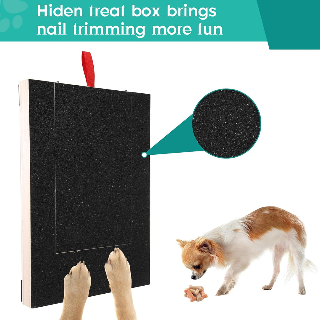 Hunde Nägel Stressfrei Kratzbrett für Hundekrallen Alternative zu Krallenknipsern und -Schleifern fü
