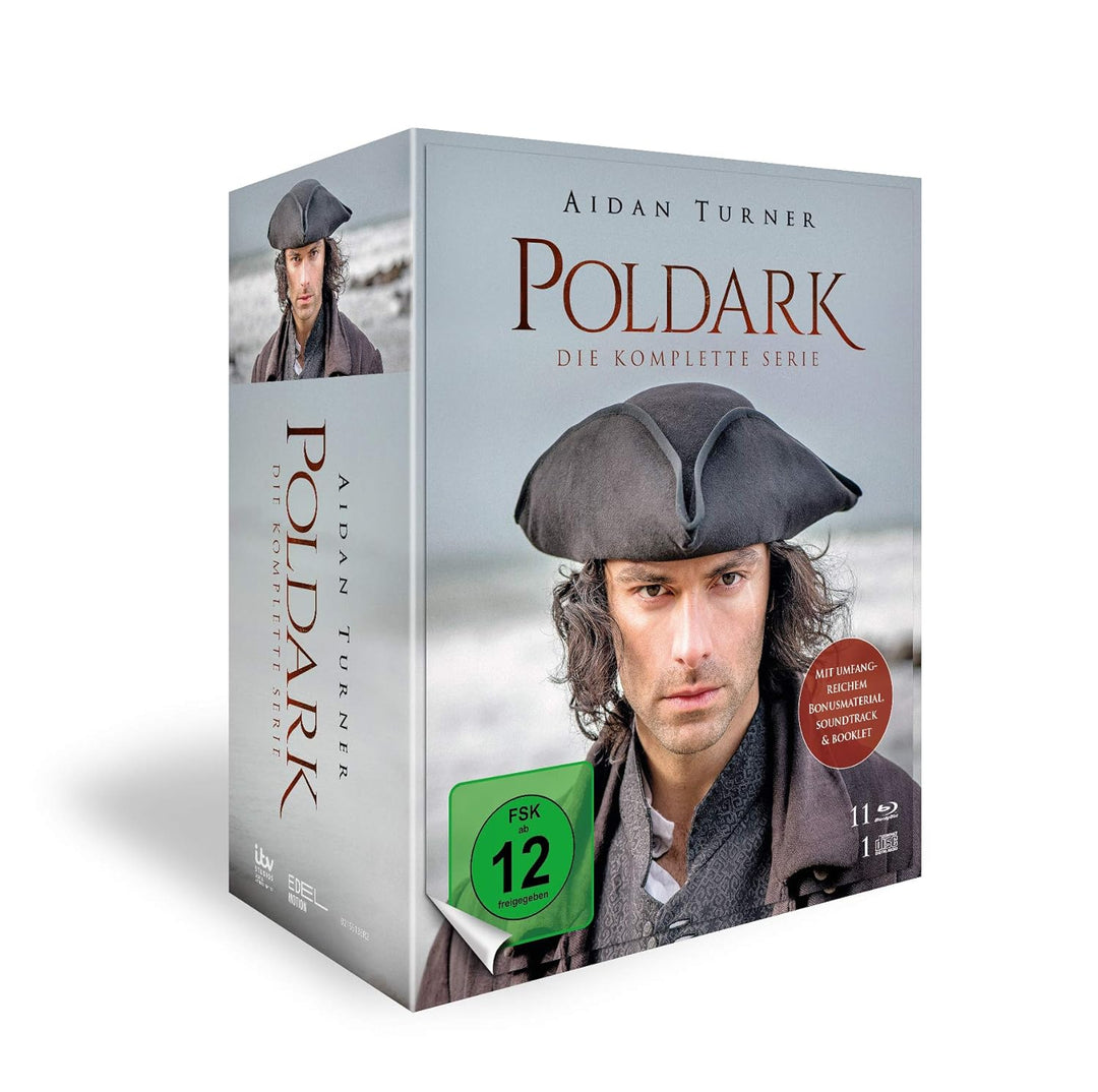Poldark - Die komplette Serie [11 Blu-ray + 1 CD], Blu-ray