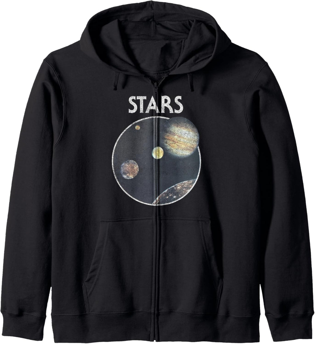 Trendy Stars Galaxy Painting Kapuzenjacke