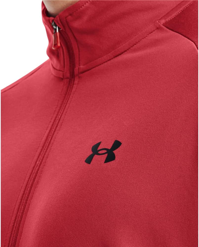 Under Armour Herren Tech 2.0 1/2 Zip Warmup Tops (1er Pack), XL Rotrot