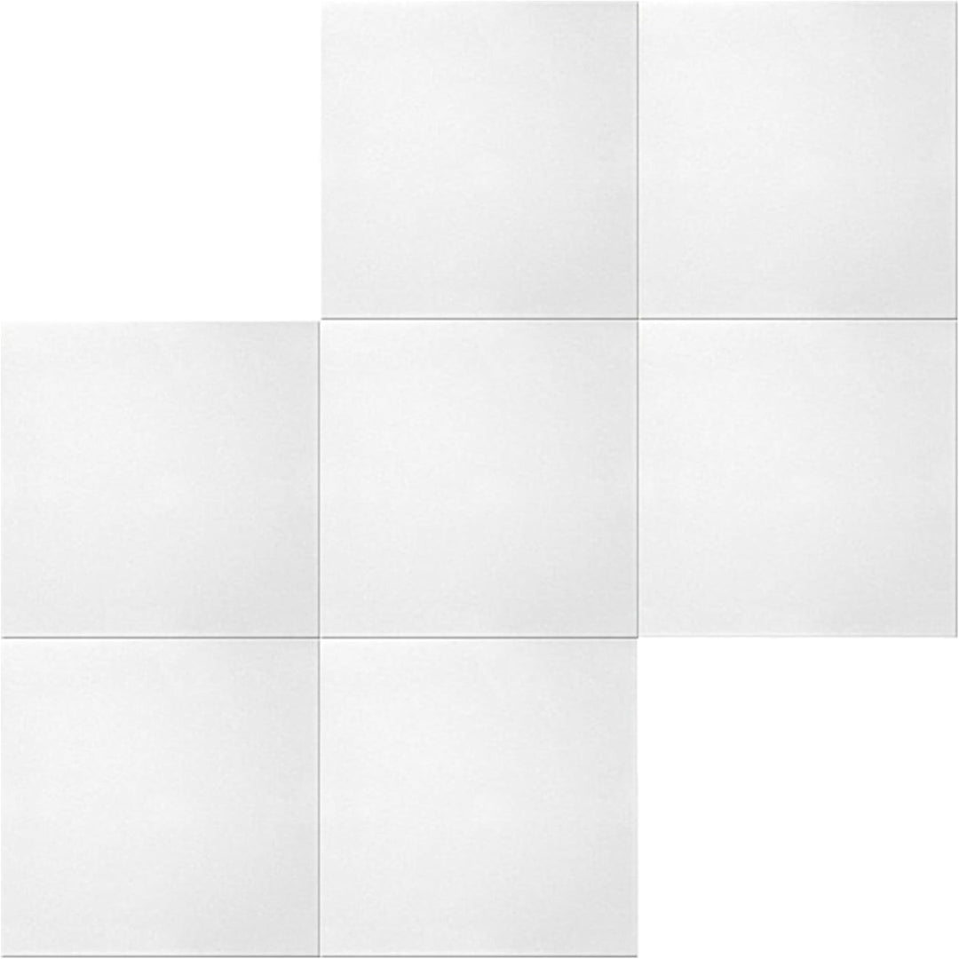 HEXIM Deckenplatten 50x50cm Styroporplatten weiss XPS Styropor, Deckenpaneele Feuchtraum Deckenverkl